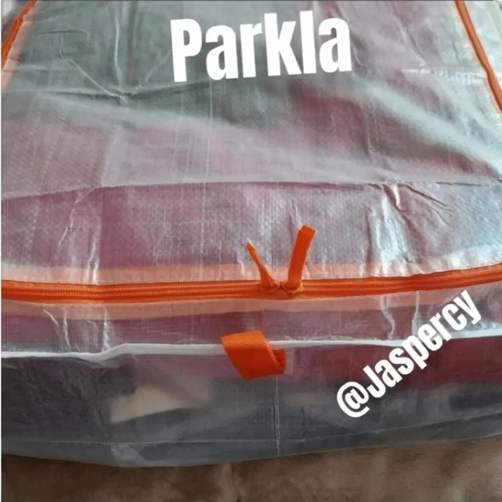 IKEA PÄRKLA Set of Four (4) Roomy Sturdy Storage Reusable Case Tote Travel Cube